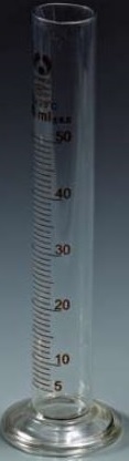 Glass Measuring Cylinder 50ml - Click Image to Close
